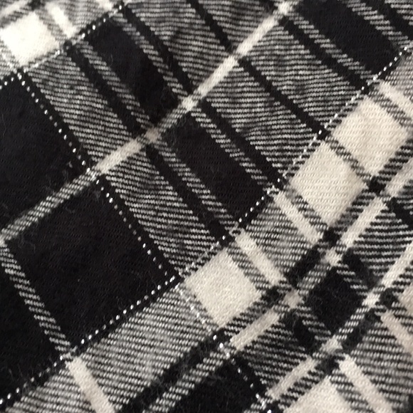 L GAP flannel shirtdress tunic dress NEW classic - Picture 3 of 4